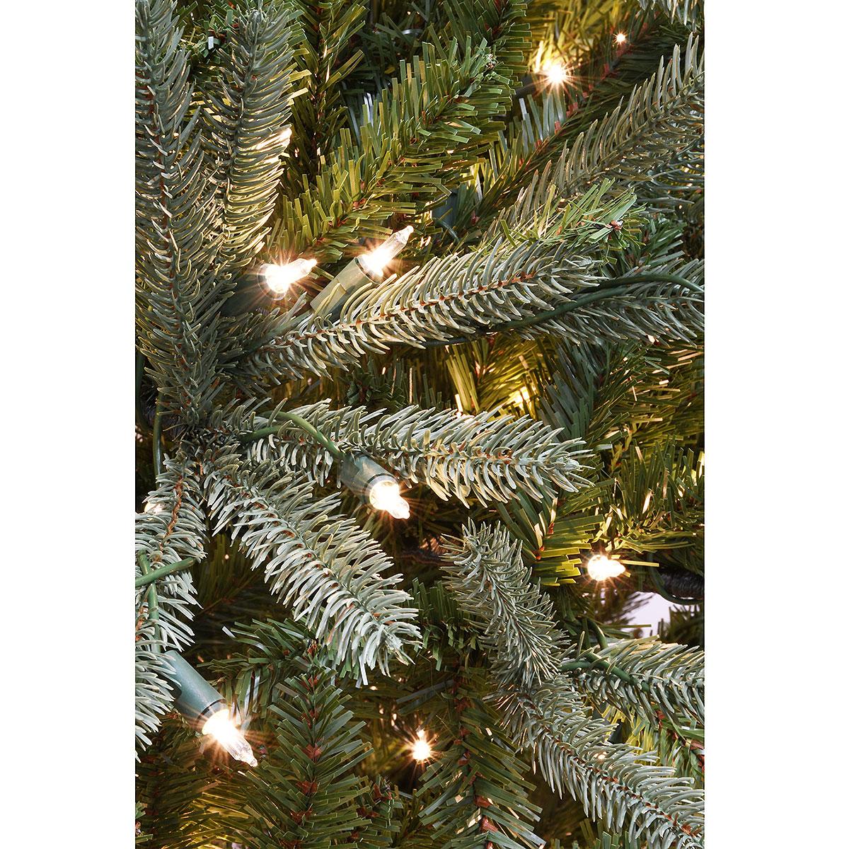 7.5 Foot Washington Valley Pre-Lit Clear Artificial Tree